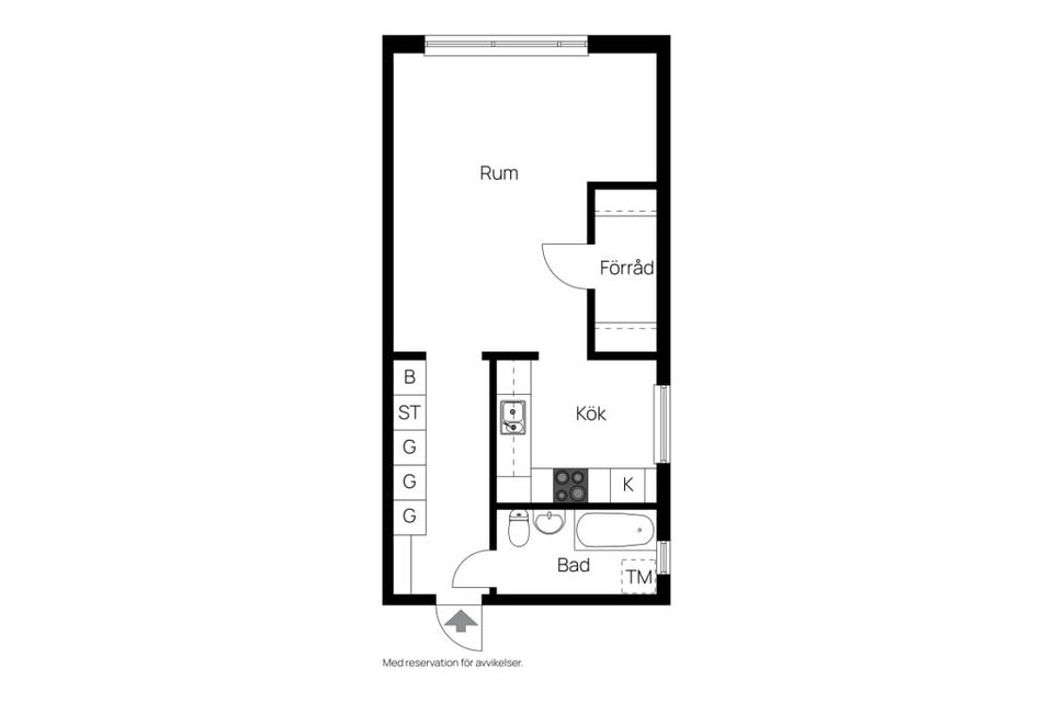 Bostadsrätt, Paradisgatan 15 D, Gislaved/Centralt, Gislaved