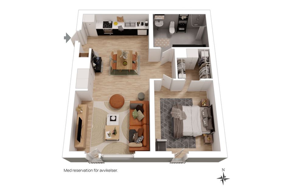 Bostadsrätt, Kamomillgatan 8, Sörbyängen, Örebro