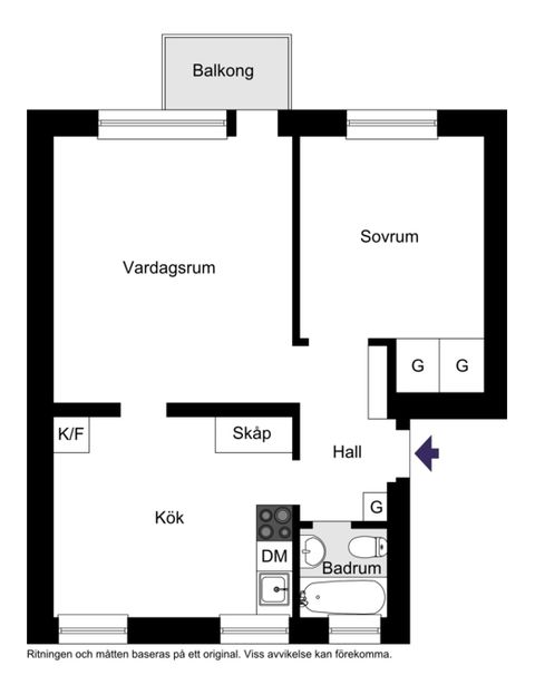 Bostadsrätt, Lidköpingsvägen 55, Hammarbyhöjden, Johanneshov, Stockholm