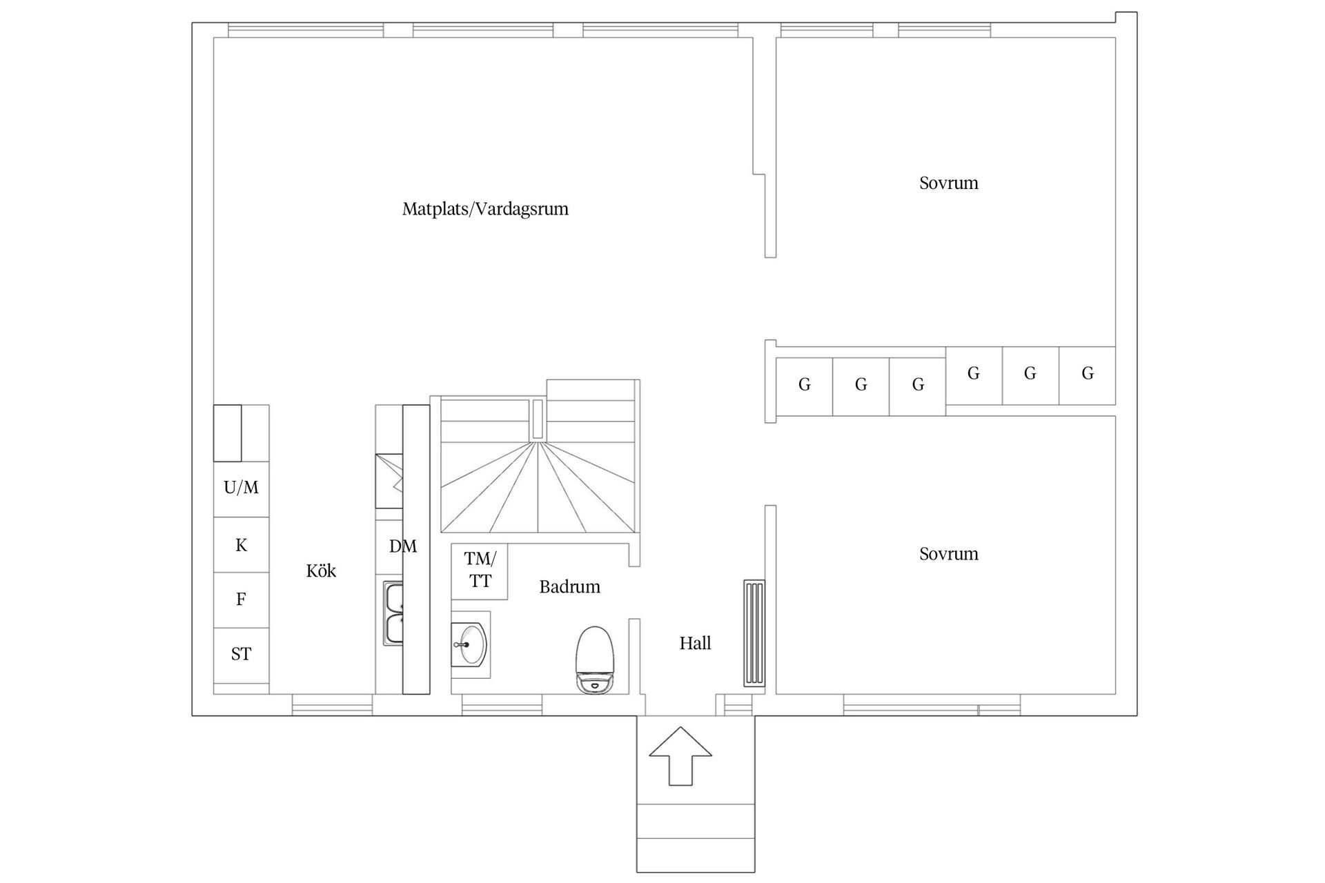 Villa, Hansinggatan 55, Hulta, Borås