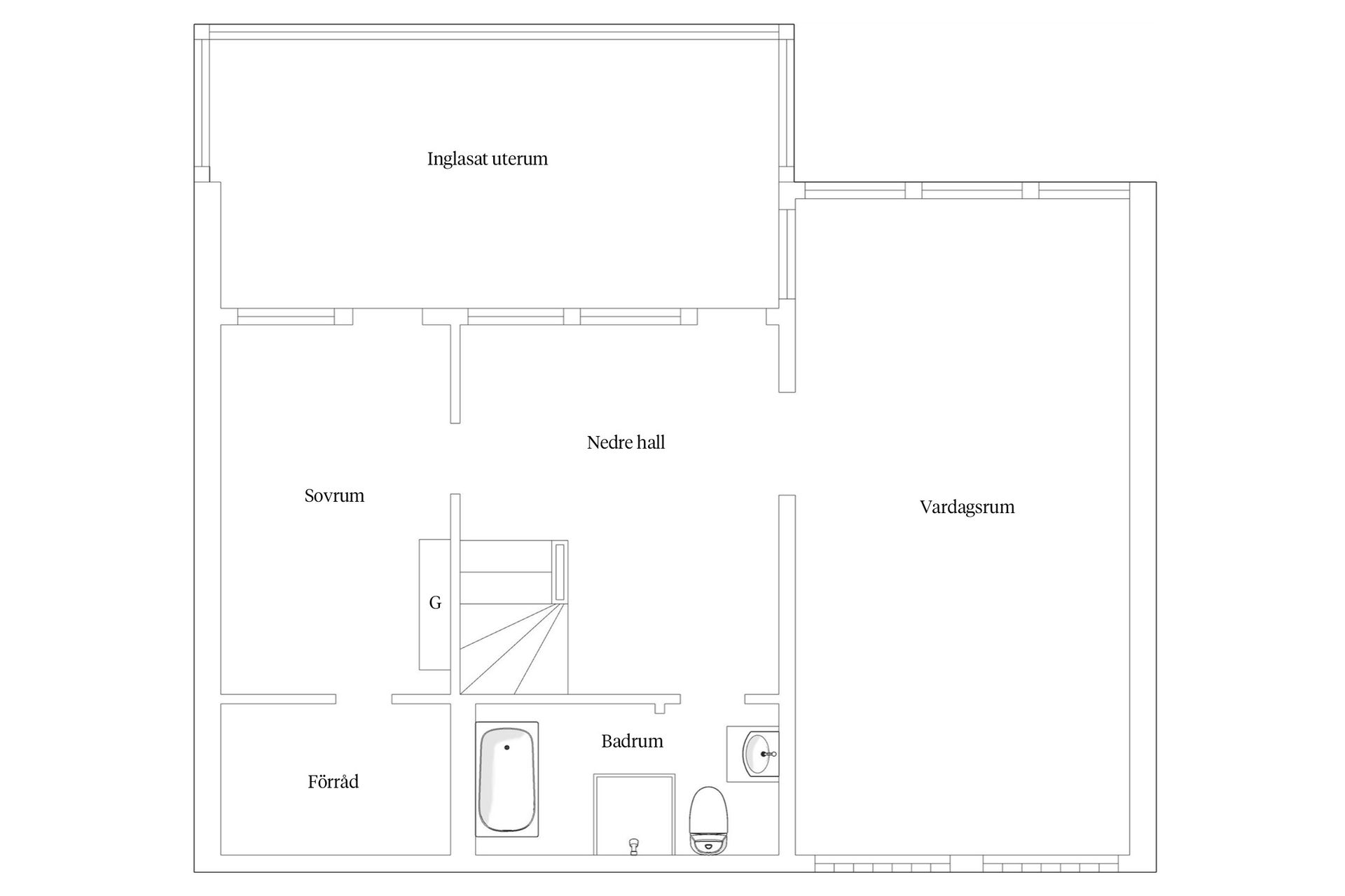 Villa, Hansinggatan 55, Hulta, Borås