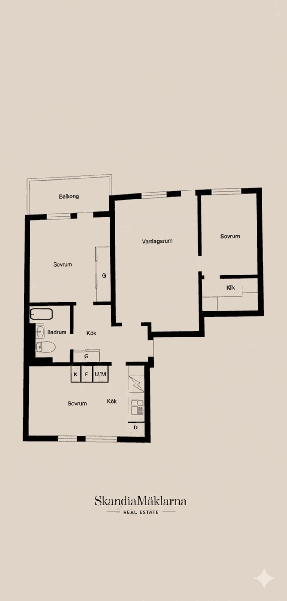 Bostadsrätt, Västeråsvägen 14B, Tunavallen, Eskilstuna