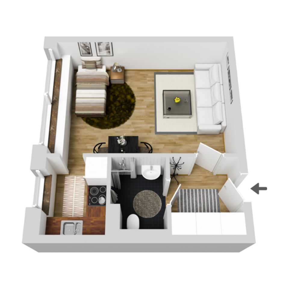 Bostadsrätt, Skepparegatan 18C, Trossö, Karlskrona