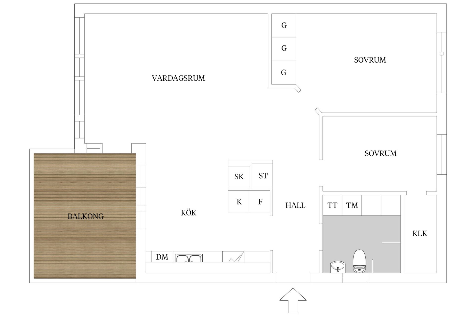 Bostadsrätt, Galtövägen 37, Hov, Växjö