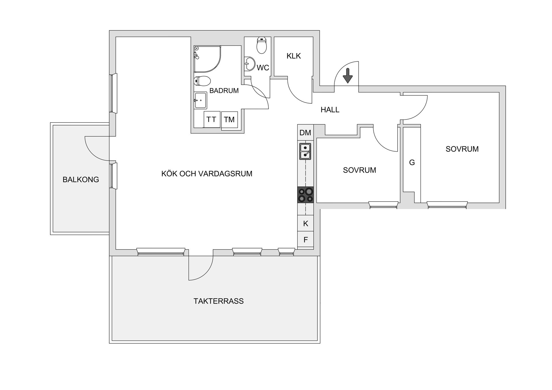 Bostadsrätt, Kärnvedsgatan 63, Hills, Mölndal