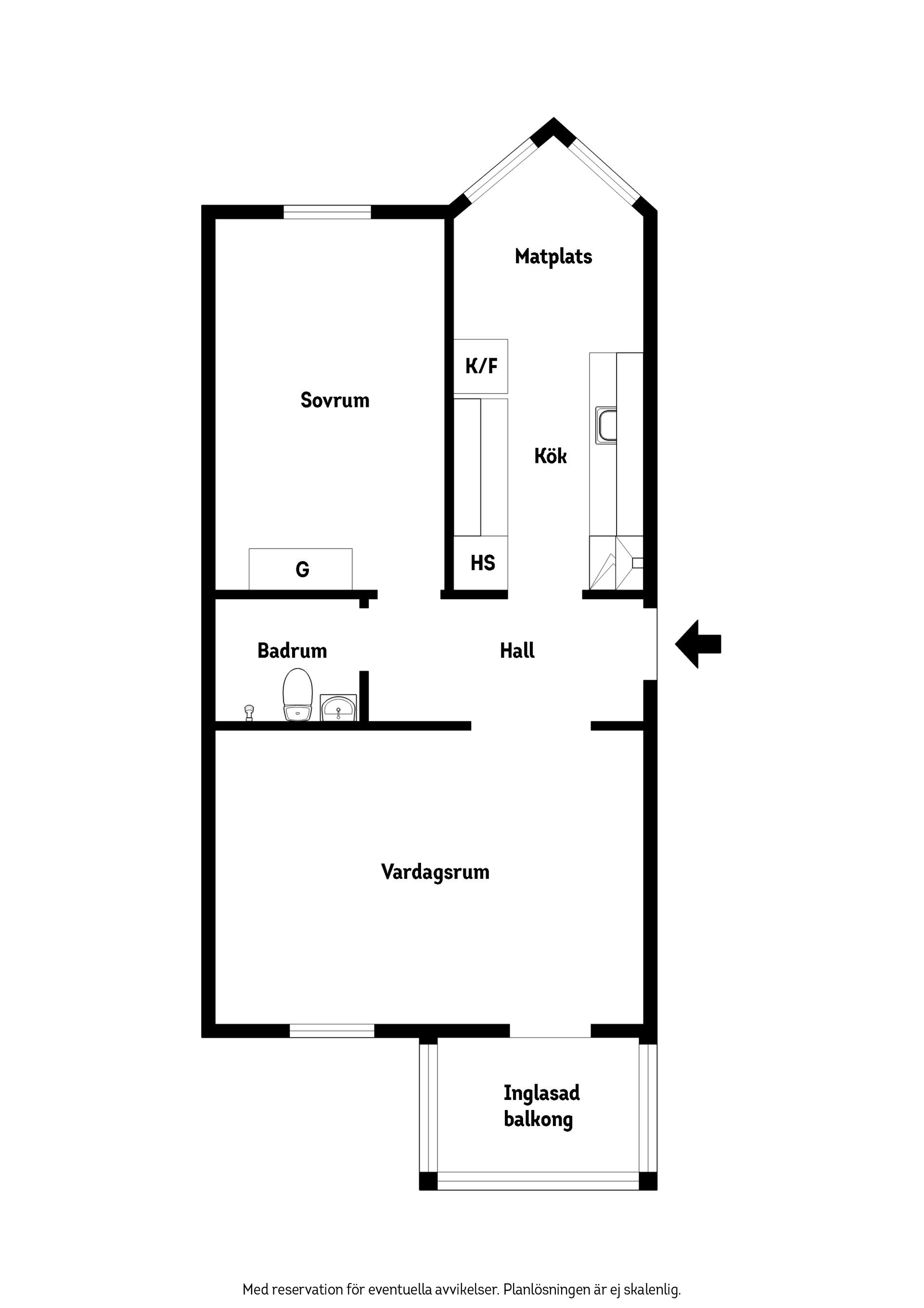 Bostadsrätt, Gröna torg 1C, Eslöv