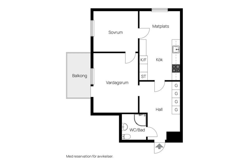 Bostadsrätt, Ringvägen 14, 3 Tr, Centrum, Upplands-Bro