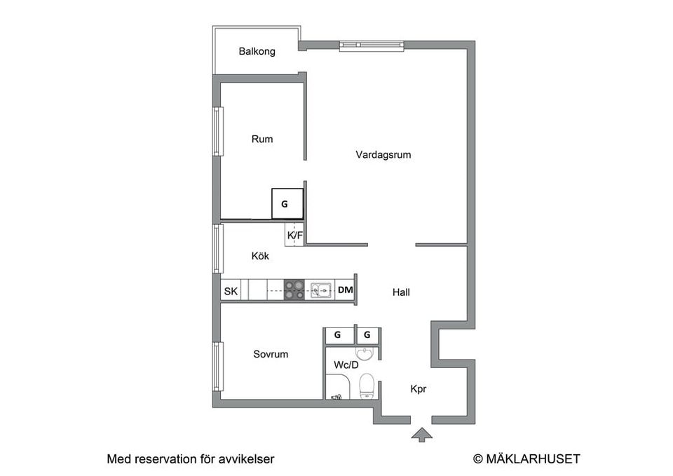 Bostadsrätt, Centralvägen 15, Solna Centrum, Solna
