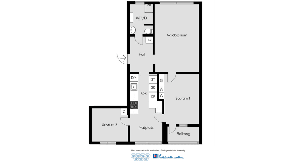 Bostadsrätt, Heimdalsgatan 22, Sigtuna