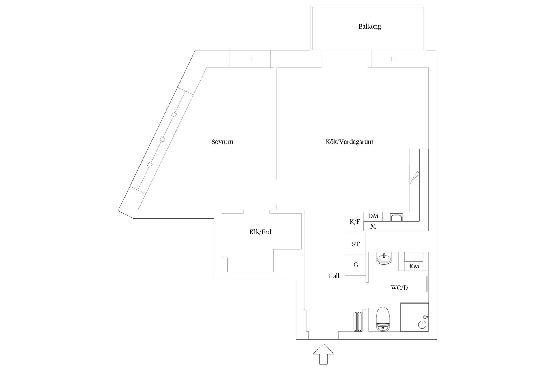 Bostadsrätt, Karlavagnsgatan 1, Lindholmen, Göteborg