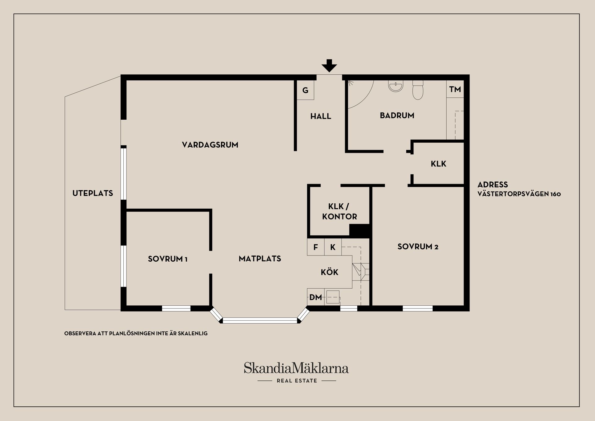 Bostadsrätt, Västertorpsvägen 160, 12944 Hägersten, Västertorp/Hägersten, Stockholm