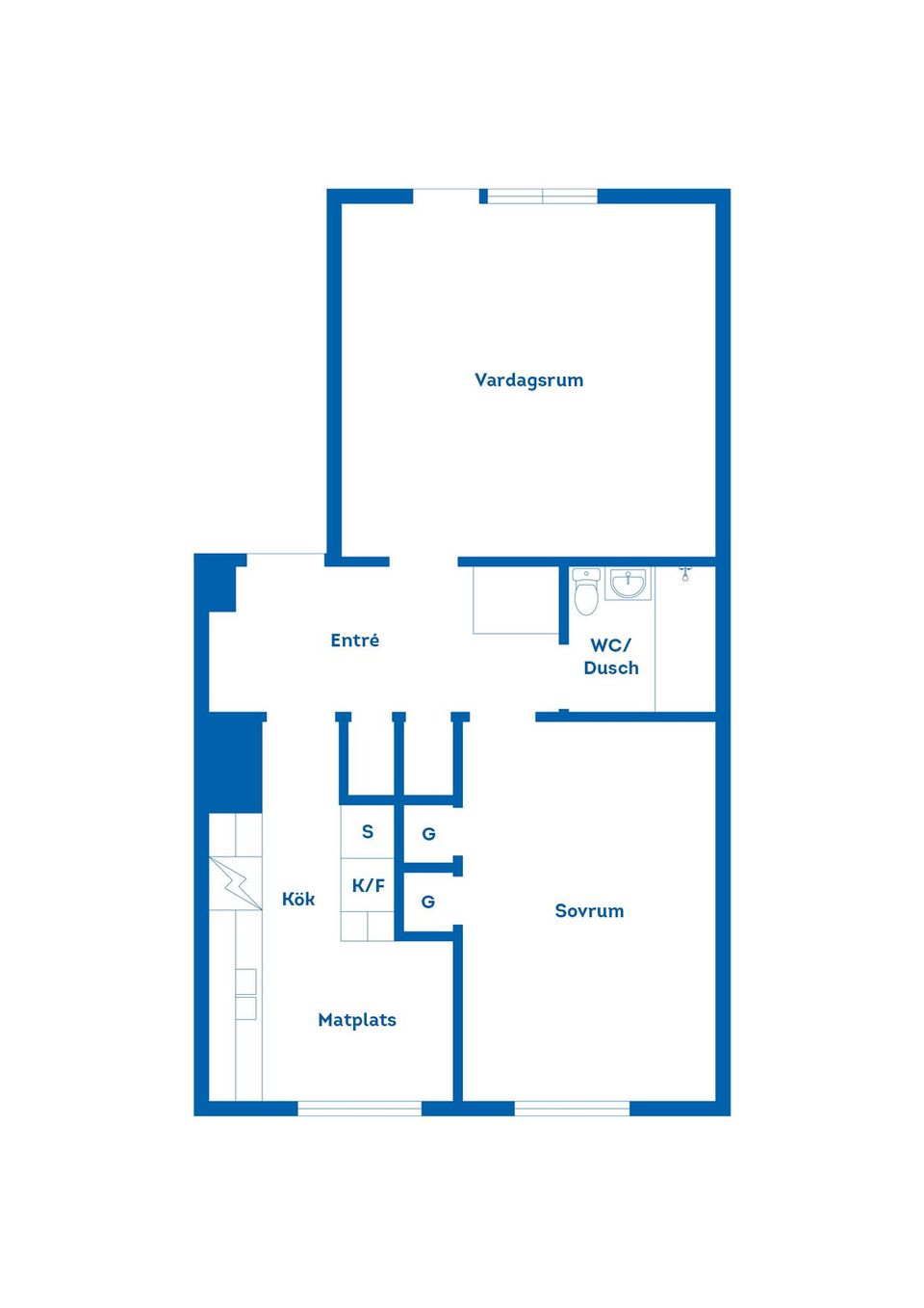 Bostadsrätt, Klockaregatan 10C, Osby - Centralt, Osby