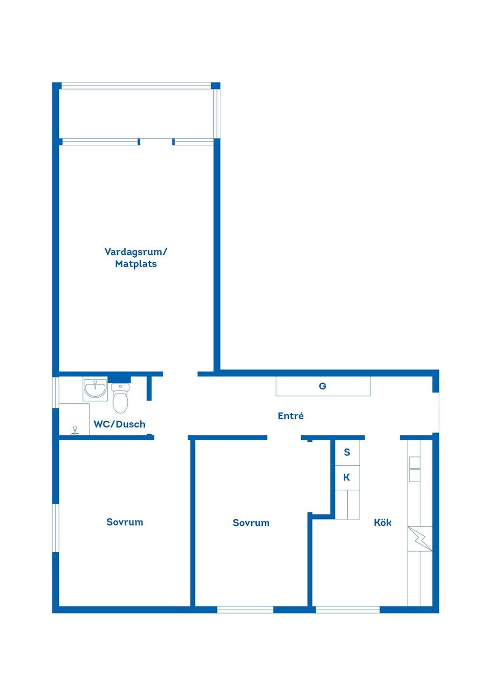 Bostadsrätt, Fabriksgatan 11A, Osby - Centralt, Osby