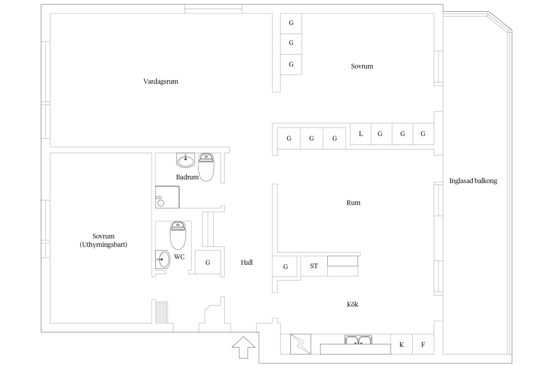 Bostadsrätt, Slättängsgatan 25A, Lomma - Slättäng, Lomma