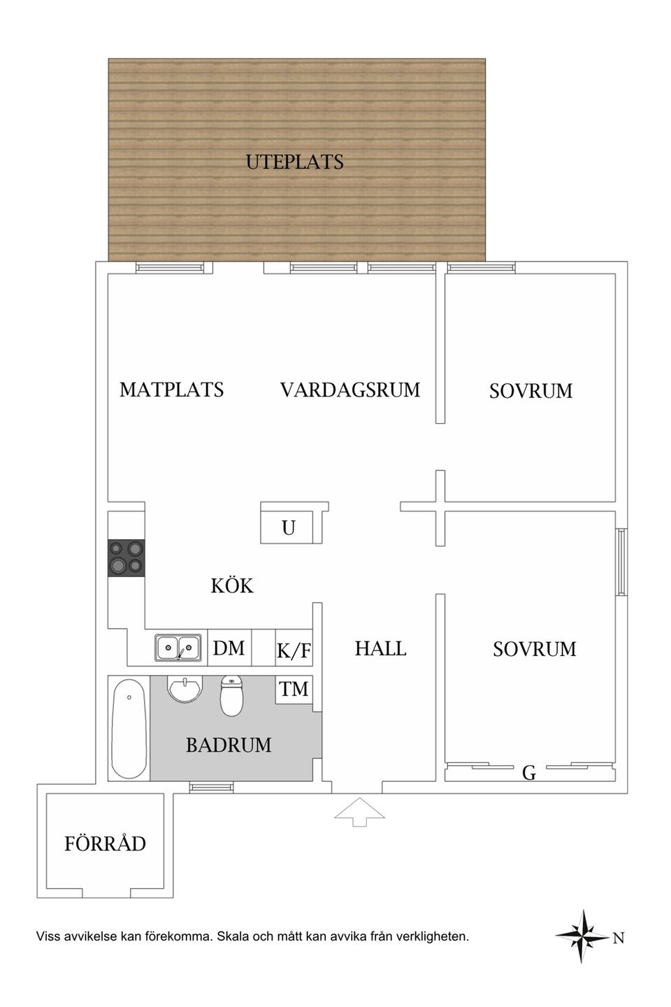 Bostadsrätt, Radhus, Vallmostigen 28, Bro Finnsta, Upplands-Bro
