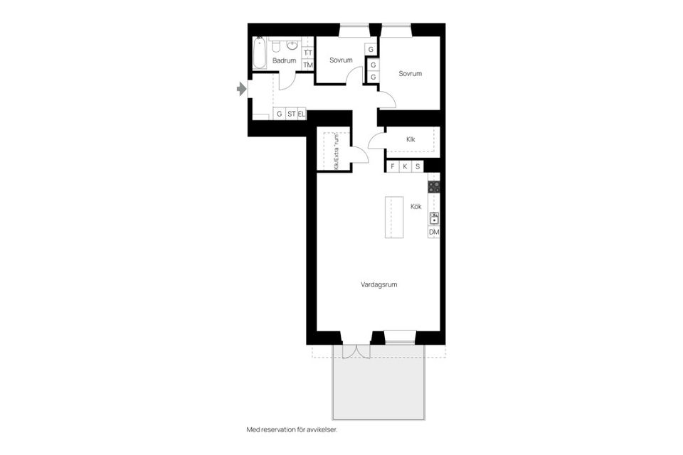 Bostadsrätt, Treuddsvägen 20, Rindö hamn, Vaxholm
