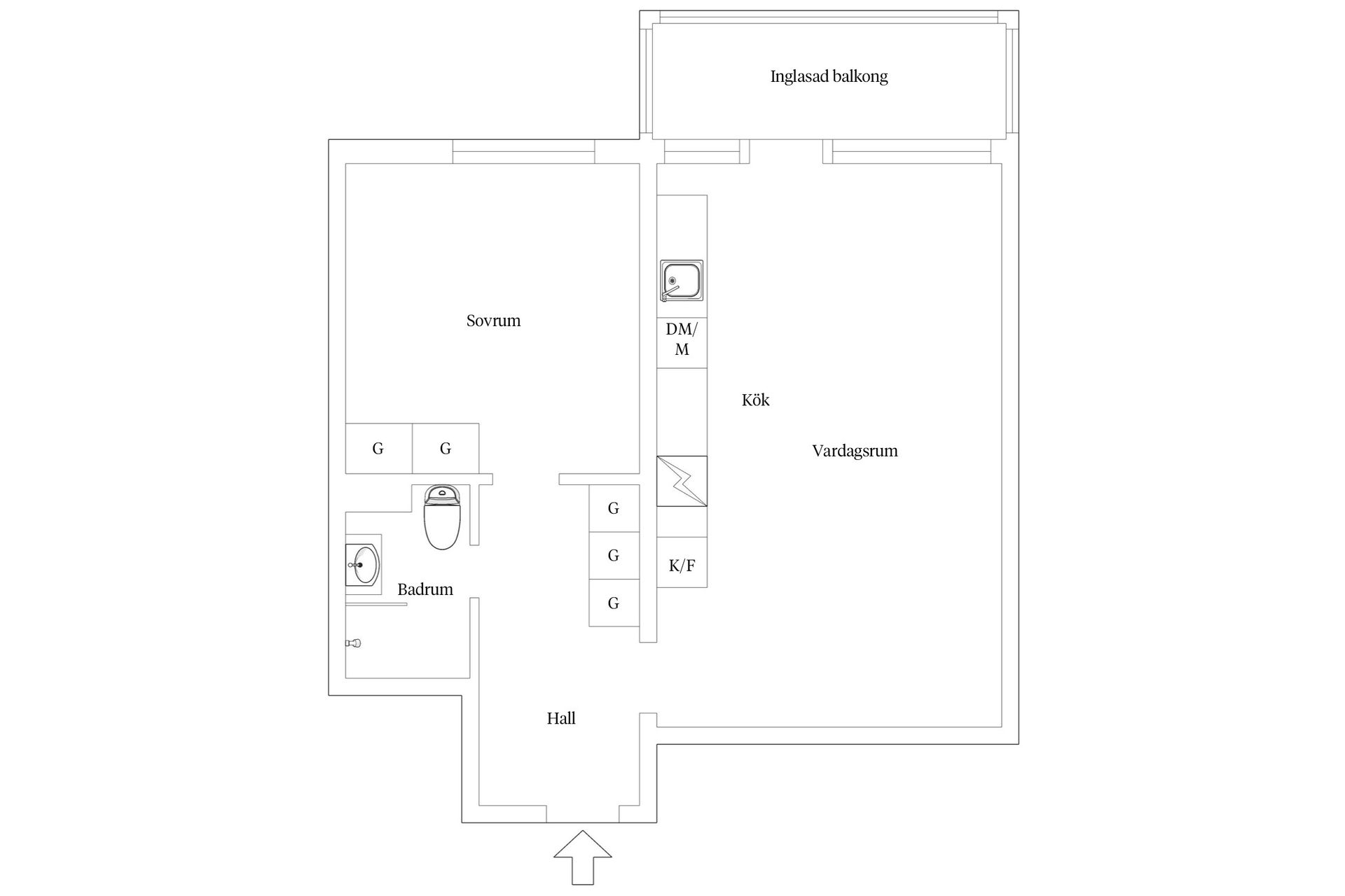 Bostadsrätt, Möllevångsgatan 32, Triangeln, Malmö