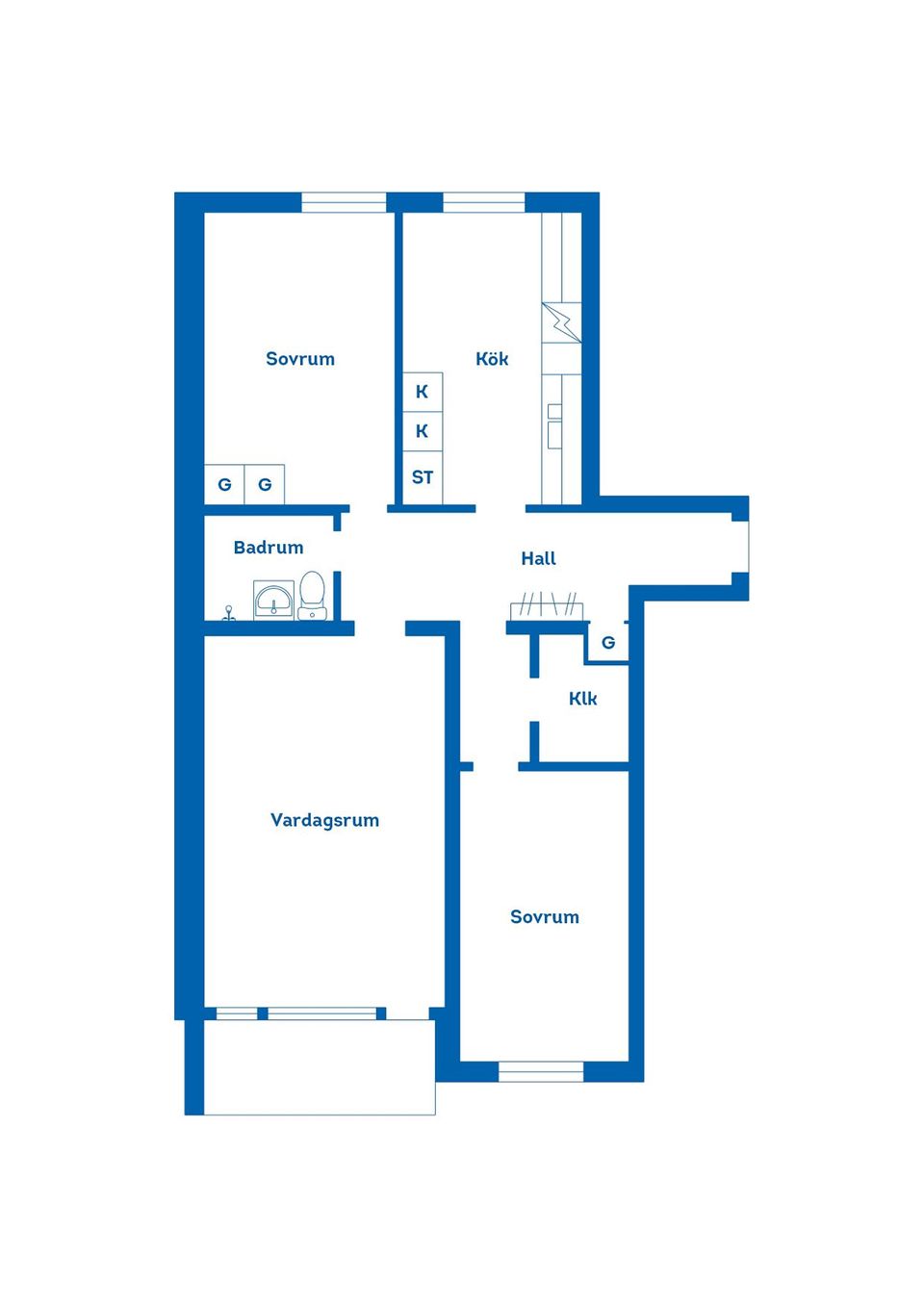 Bostadsrätt, Alamedan 25, Trossö, Karlskrona