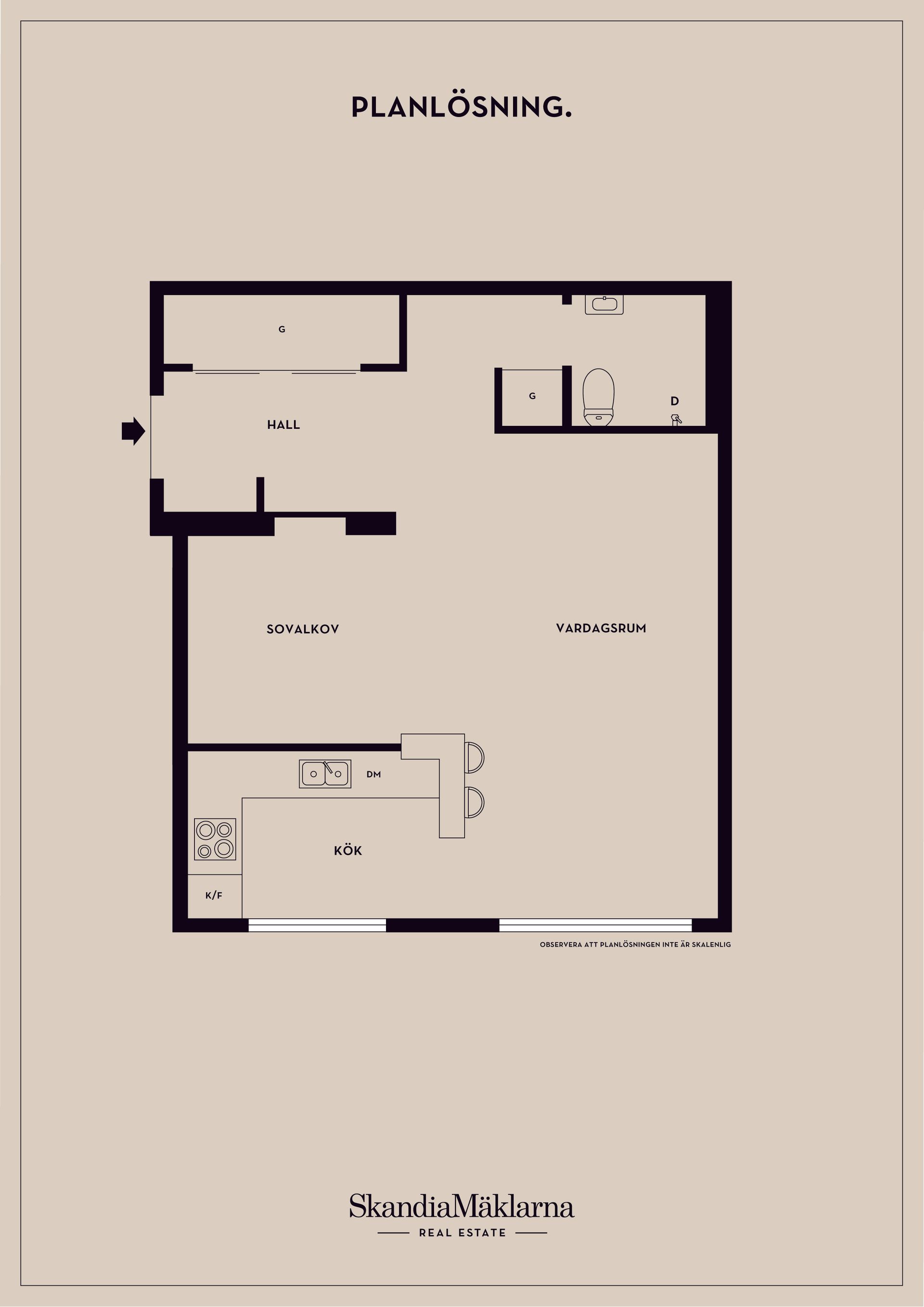 Bostadsrätt, Lidnersplan 16, Kungsholmen - Kristineberg, Stockholm