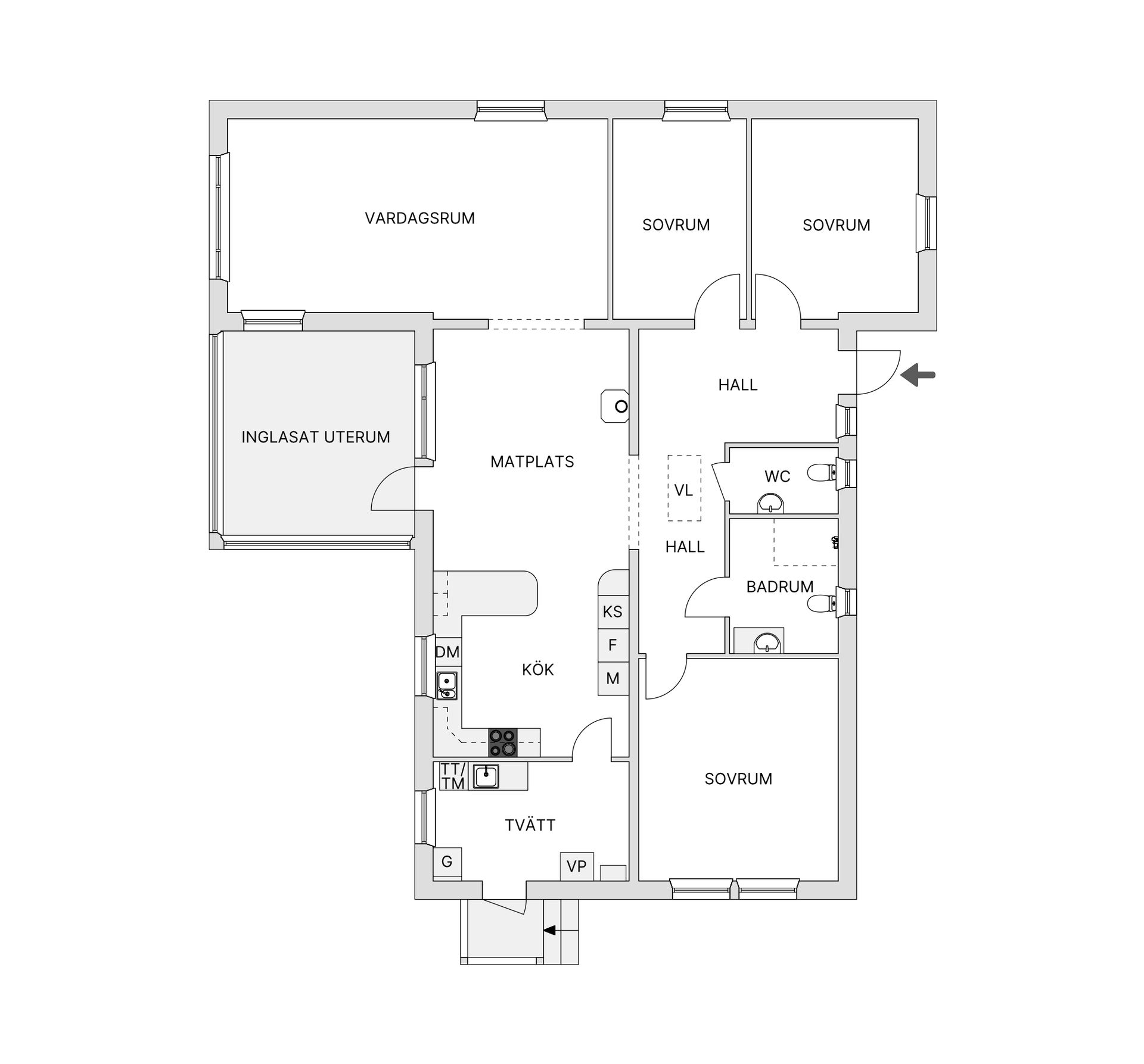 Villa, Malmvägen 5, Ingarö Björkvik/Klacknäset, Värmdö