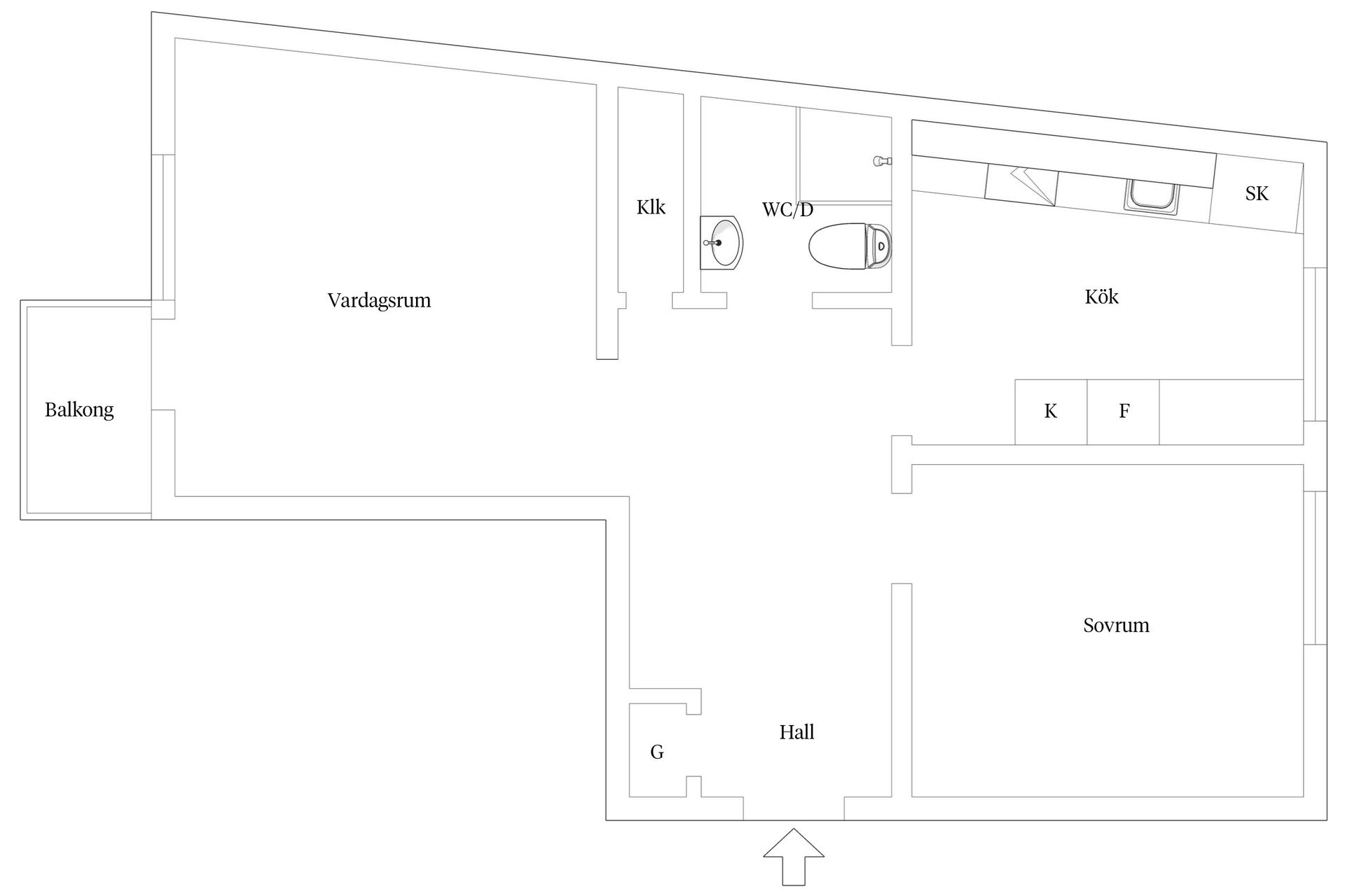 Bostadsrätt, Helgeandsgatan 18A, Lund - Centrum, Lund