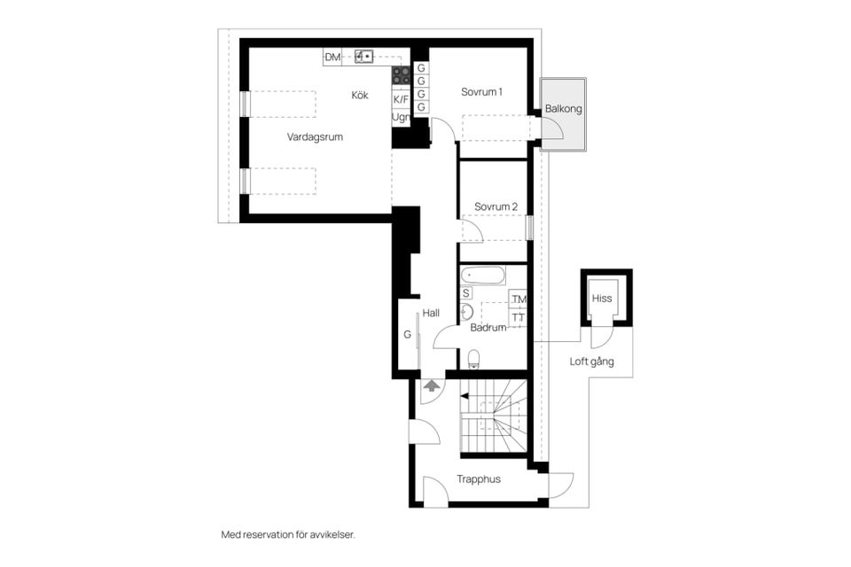 Bostadsrätt, Kungsgatan 28c, Centrum, Varberg