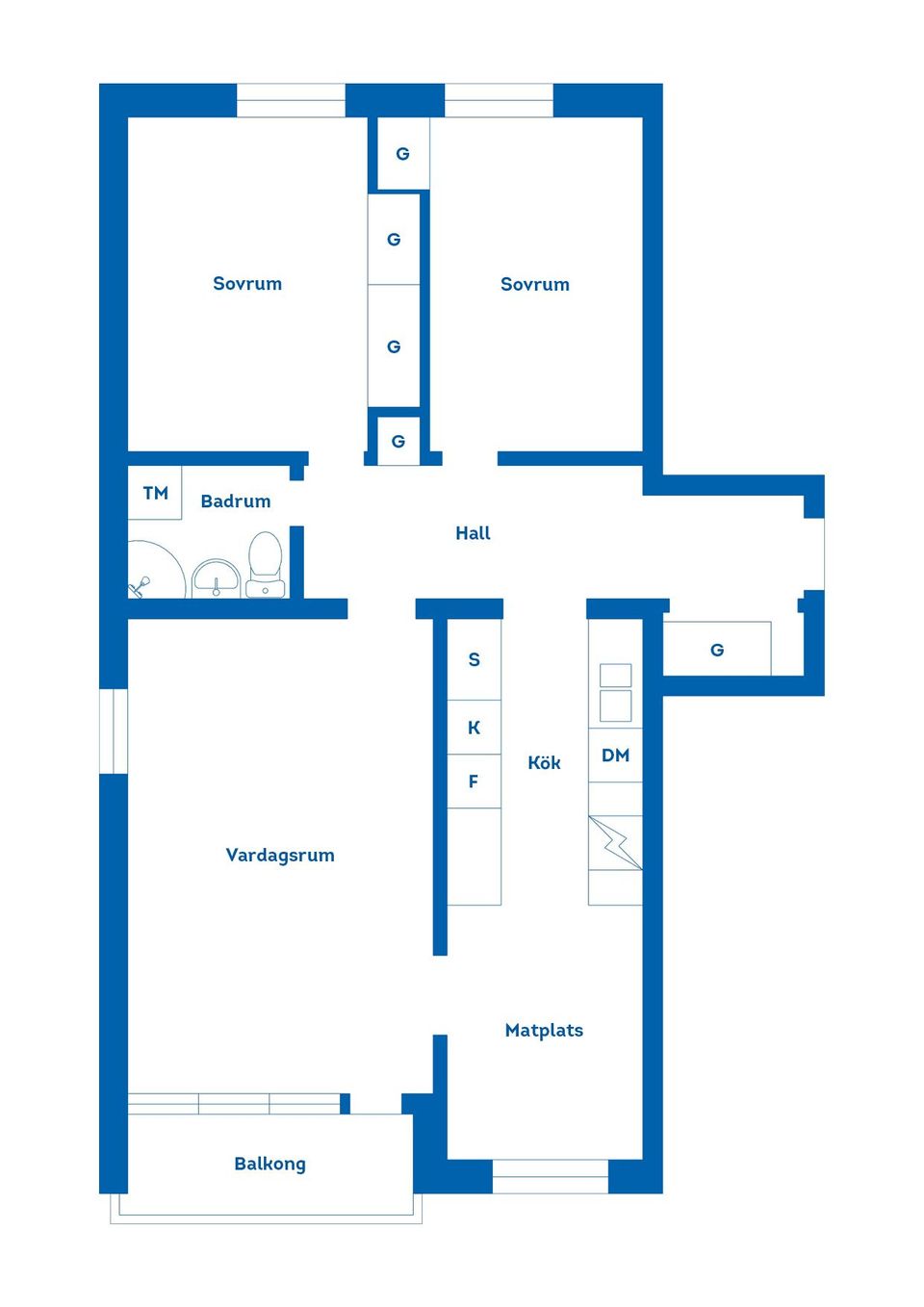 Bostadsrätt, Fjärde tvärgatan 50, Brynäs, Gävle