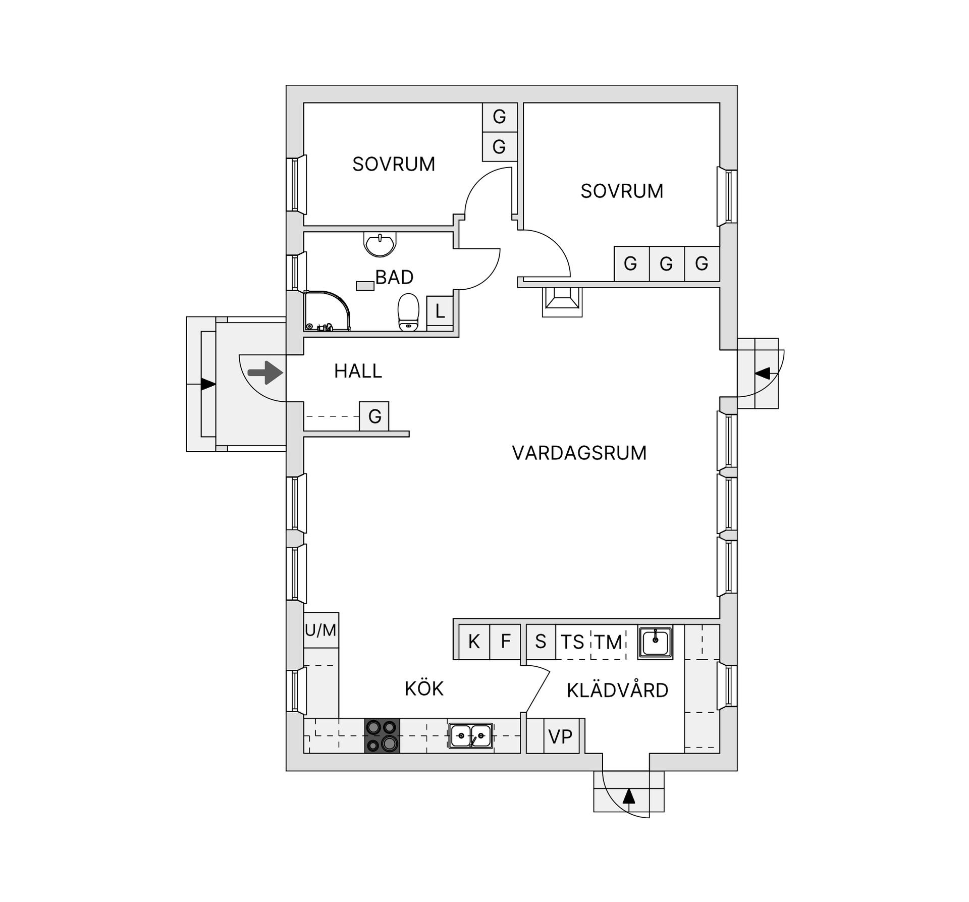 Villa, Vänderbyvägen 45, Ingarö Vedhamn/Grönskan, Värmdö