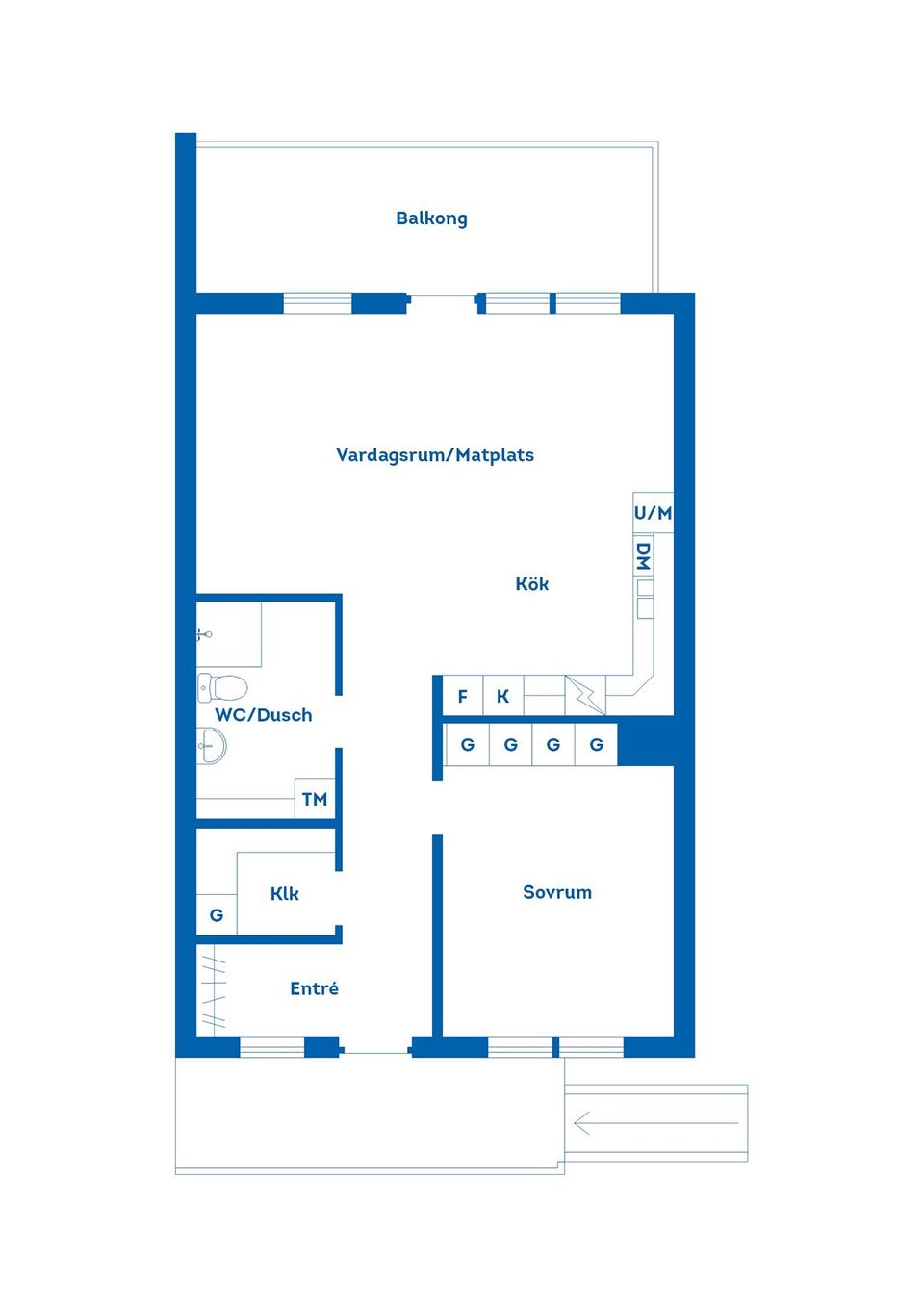 Bostadsrätt, Stenuddsvägen 17G, Saxviken, Mora