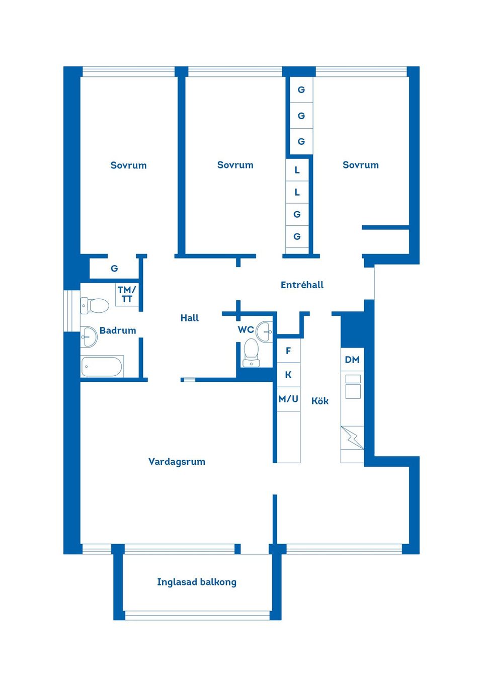 Bostadsrätt, Hagtornsgatan 2A, Handskeryd, Nässjö