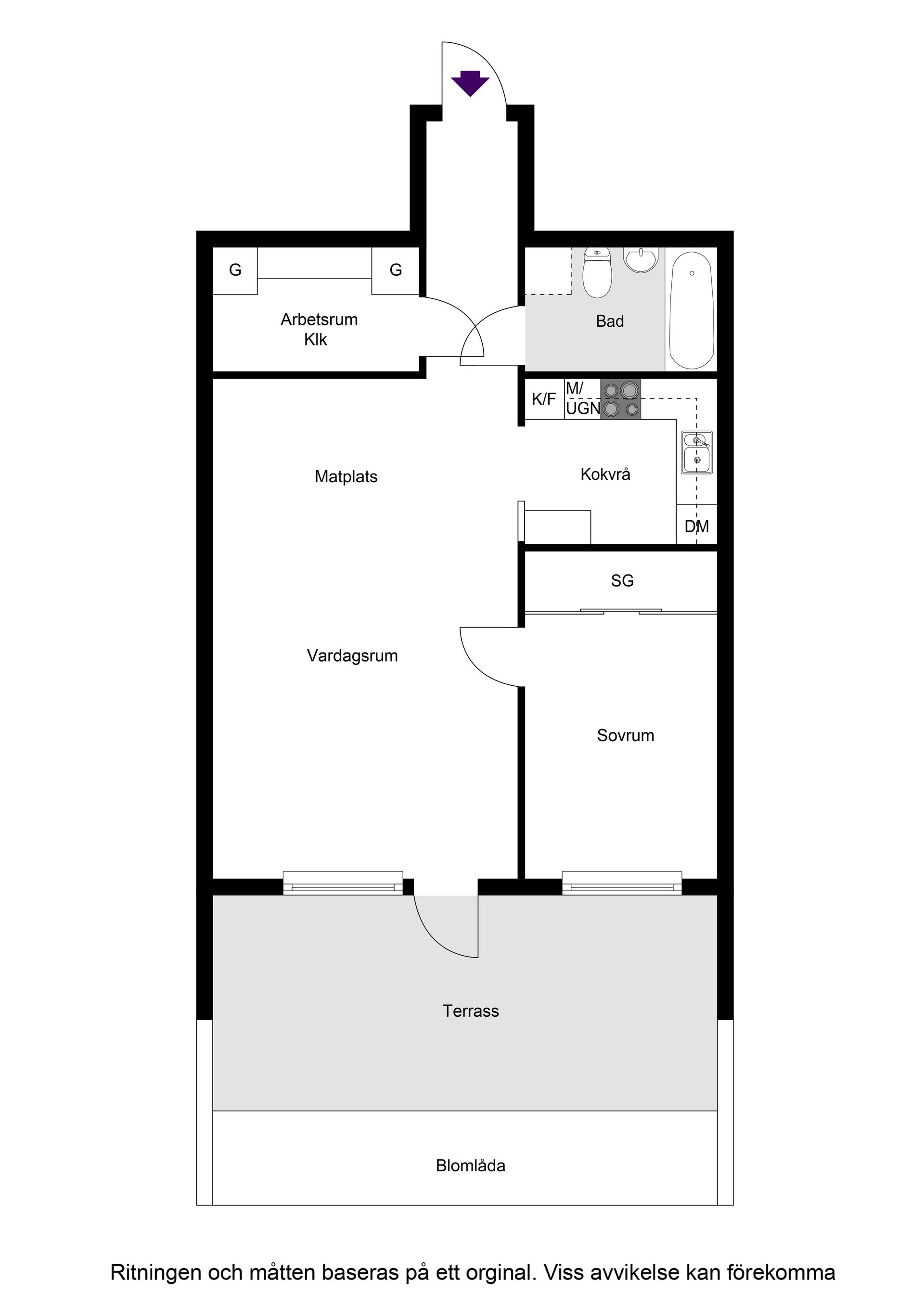 Bostadsrätt, Teknikvägen 119, Kallhäll, Järfälla