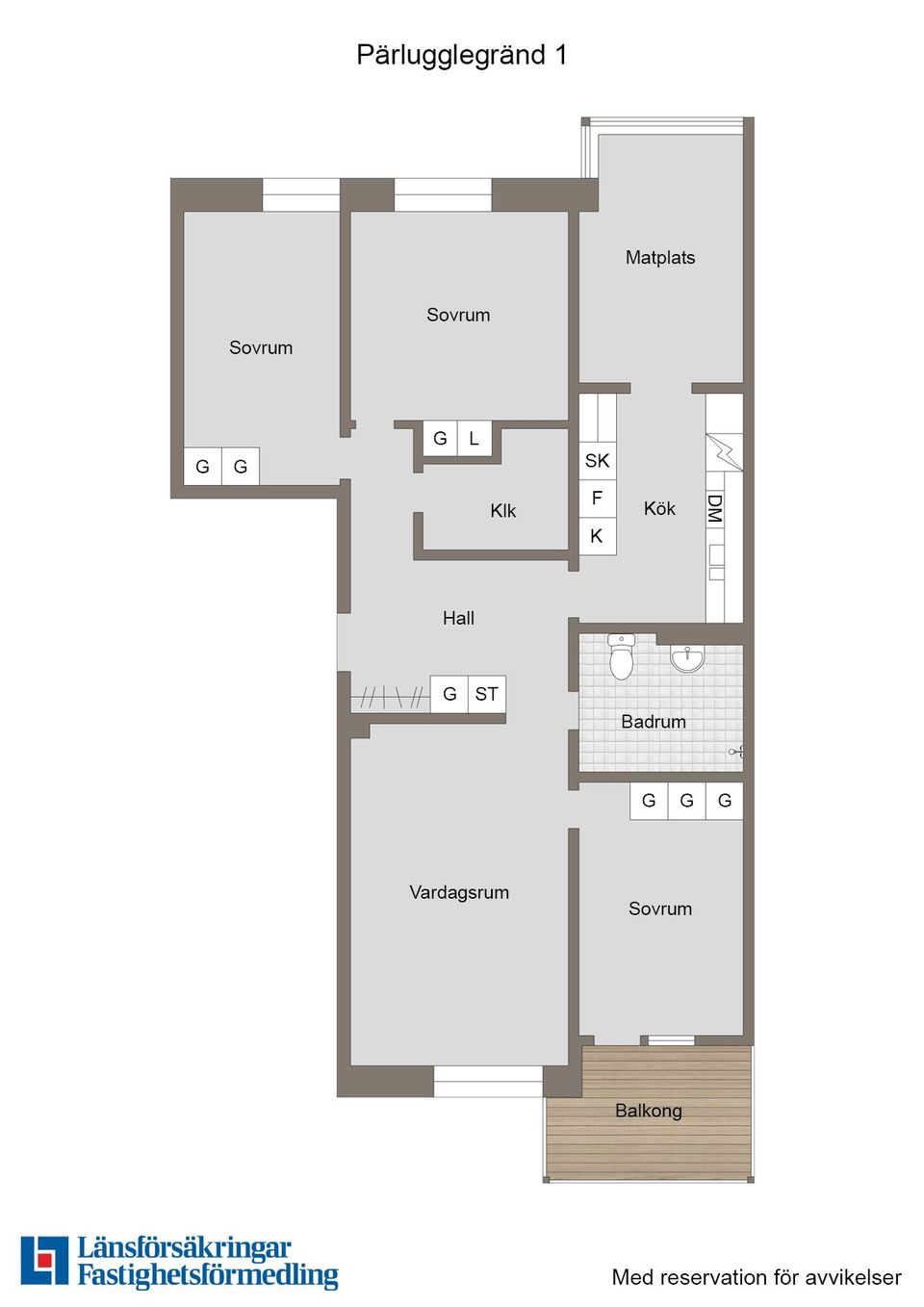 Bostadsrätt, Pärlugglegränd 1, Enköping