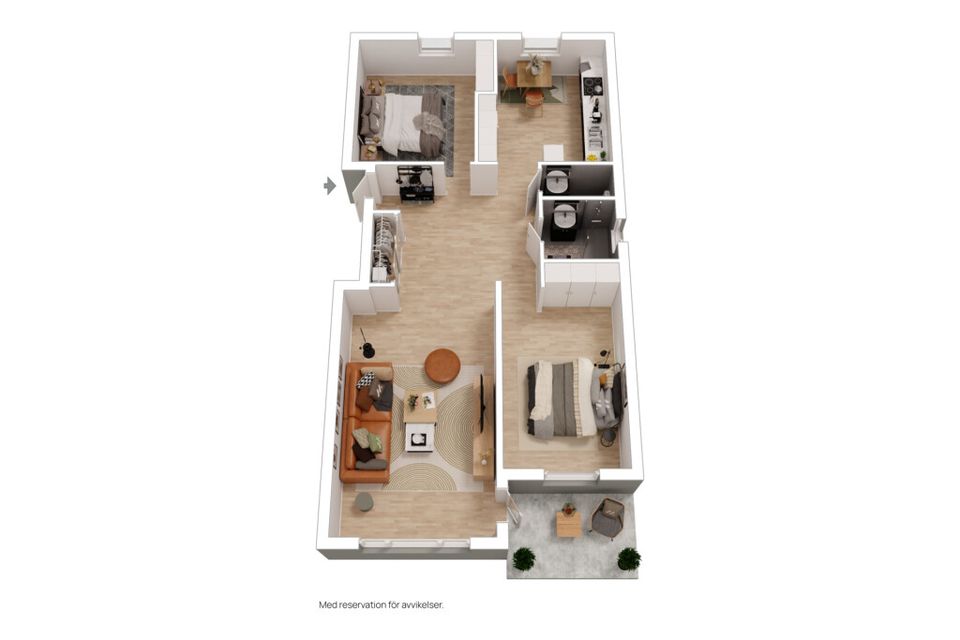 Bostadsrätt, Kadettvägen 11, Rosersberg, Sigtuna