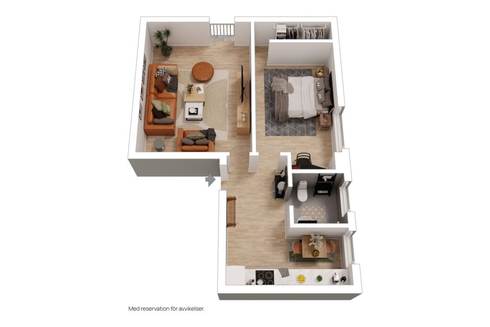 Bostadsrätt, Björkhemsgatan 63, Sjöbo, Borås