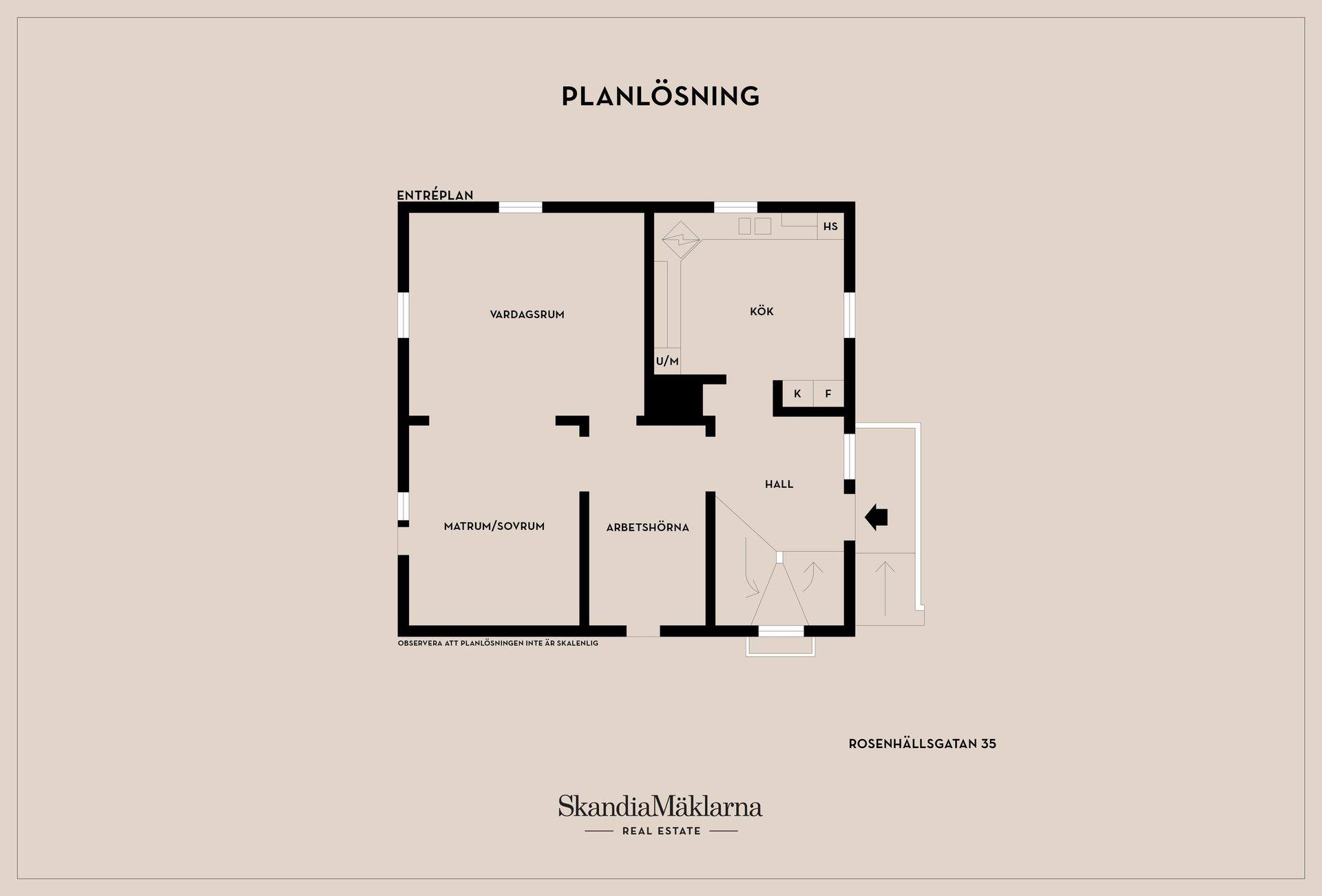 Villa, Rosenhällsgatan 35, Snopptorp, Eskilstuna