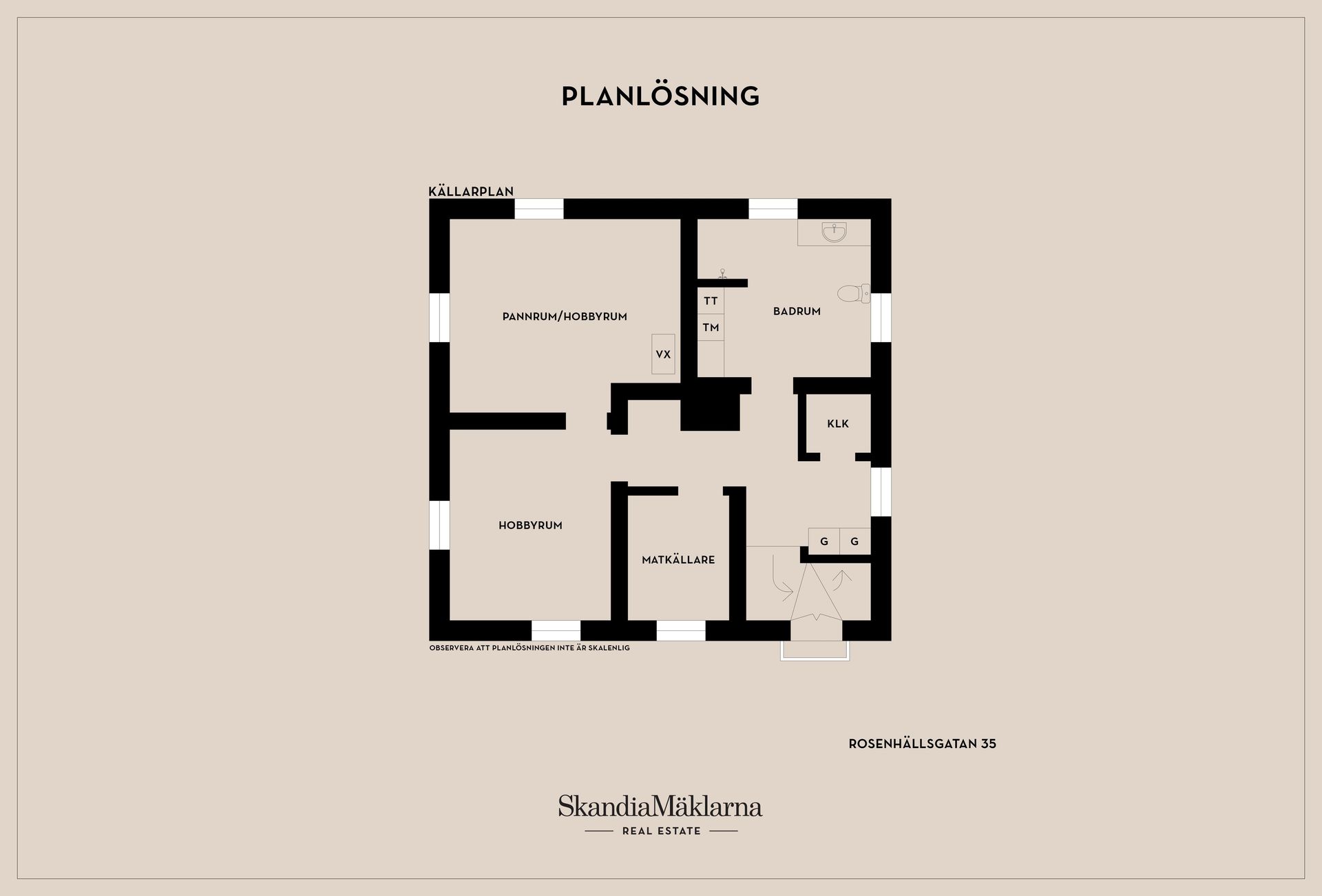 Villa, Rosenhällsgatan 35, Snopptorp, Eskilstuna