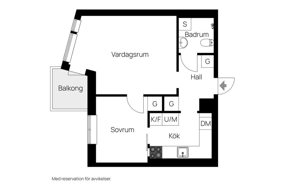 Bostadsrätt, Von Leesengatan 5b, Söder, Norrköping