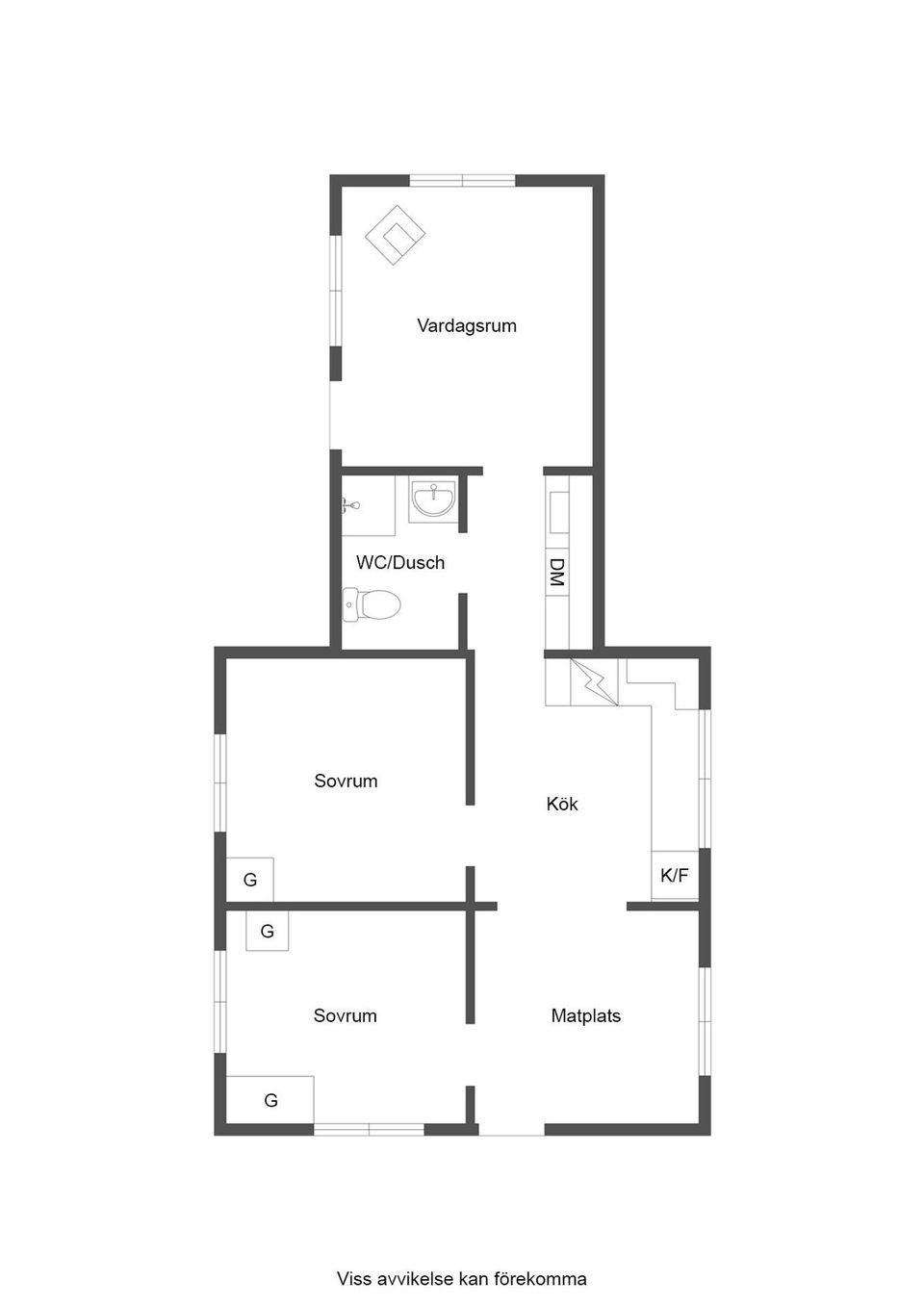 Fritidshus, Orrvägen 44, Borgafjäll, Dorotea