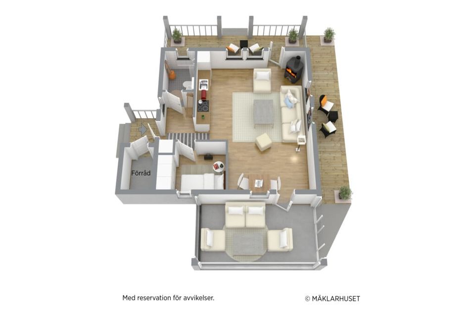 Fritidshus, Moningssand Bergvägen 8, Moningssand, Nordanstig