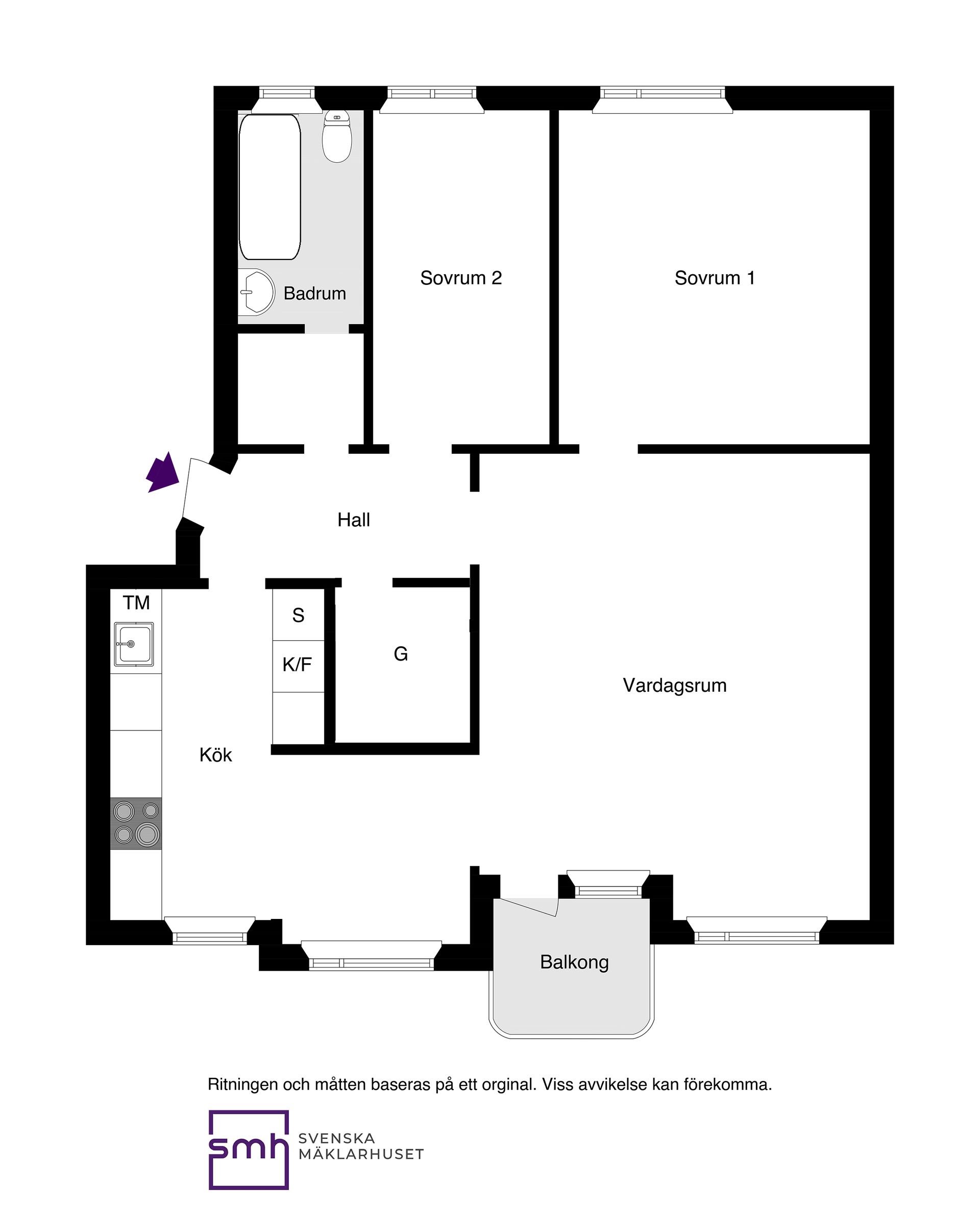 Bostadsrätt, Skönviksvägen 305, Enskede - Stureby, Stockholm