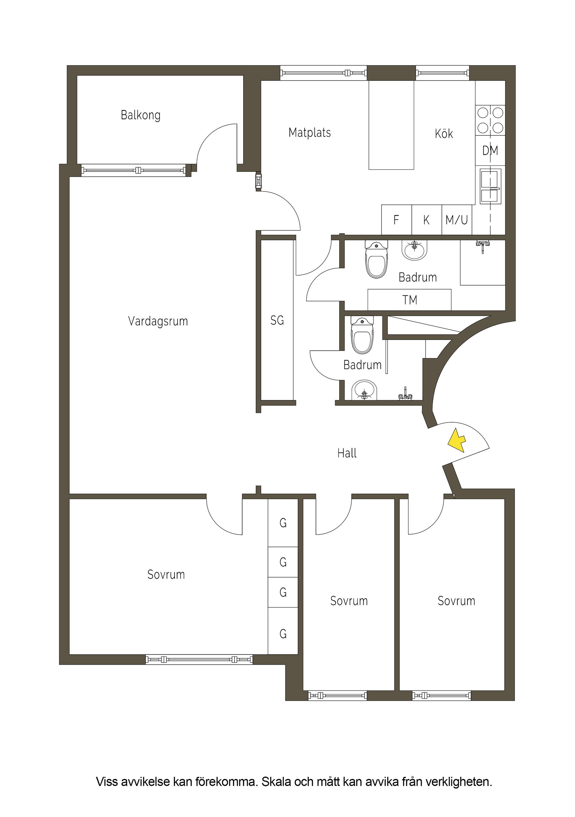 Bostadsrätt, Vallavägen 53, Centrala Handen, Haninge