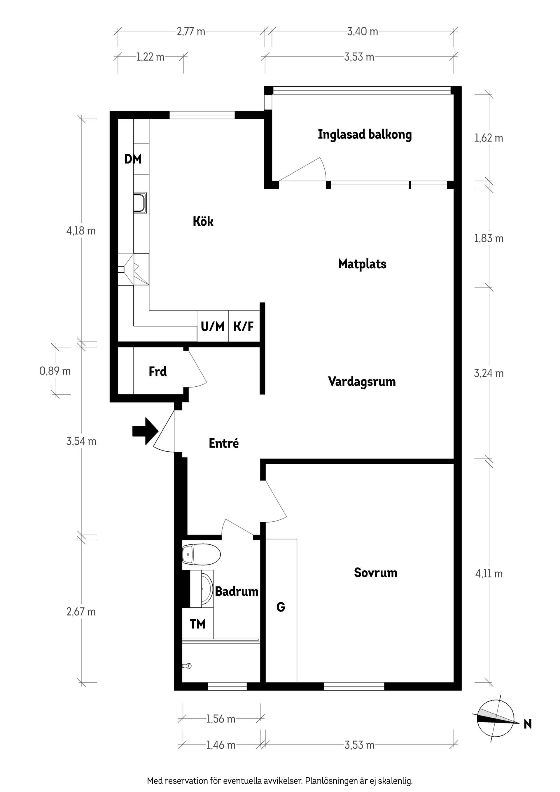 Bostadsrätt, Kobergsgatan 19, Strömmensberg, Göteborg