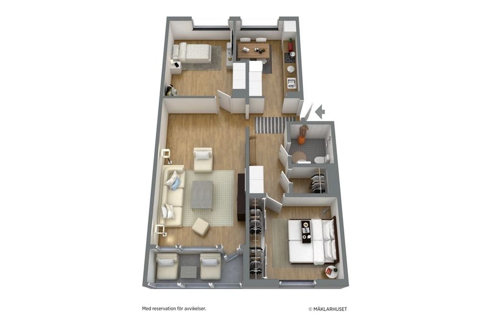 Bostadsrätt, Svartå Bangata 10 A, Centralt / Väster, Örebro