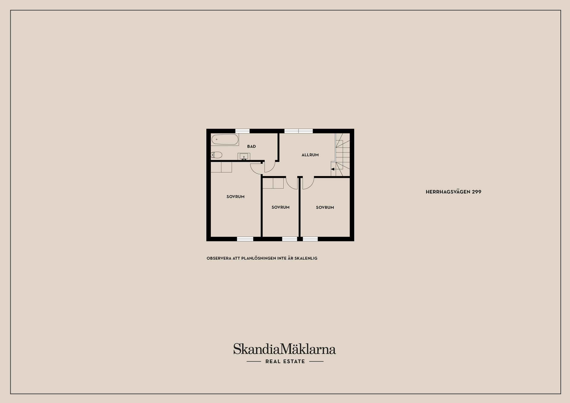 Radhus, Herrhagsvägen 299, Slätta, Falun