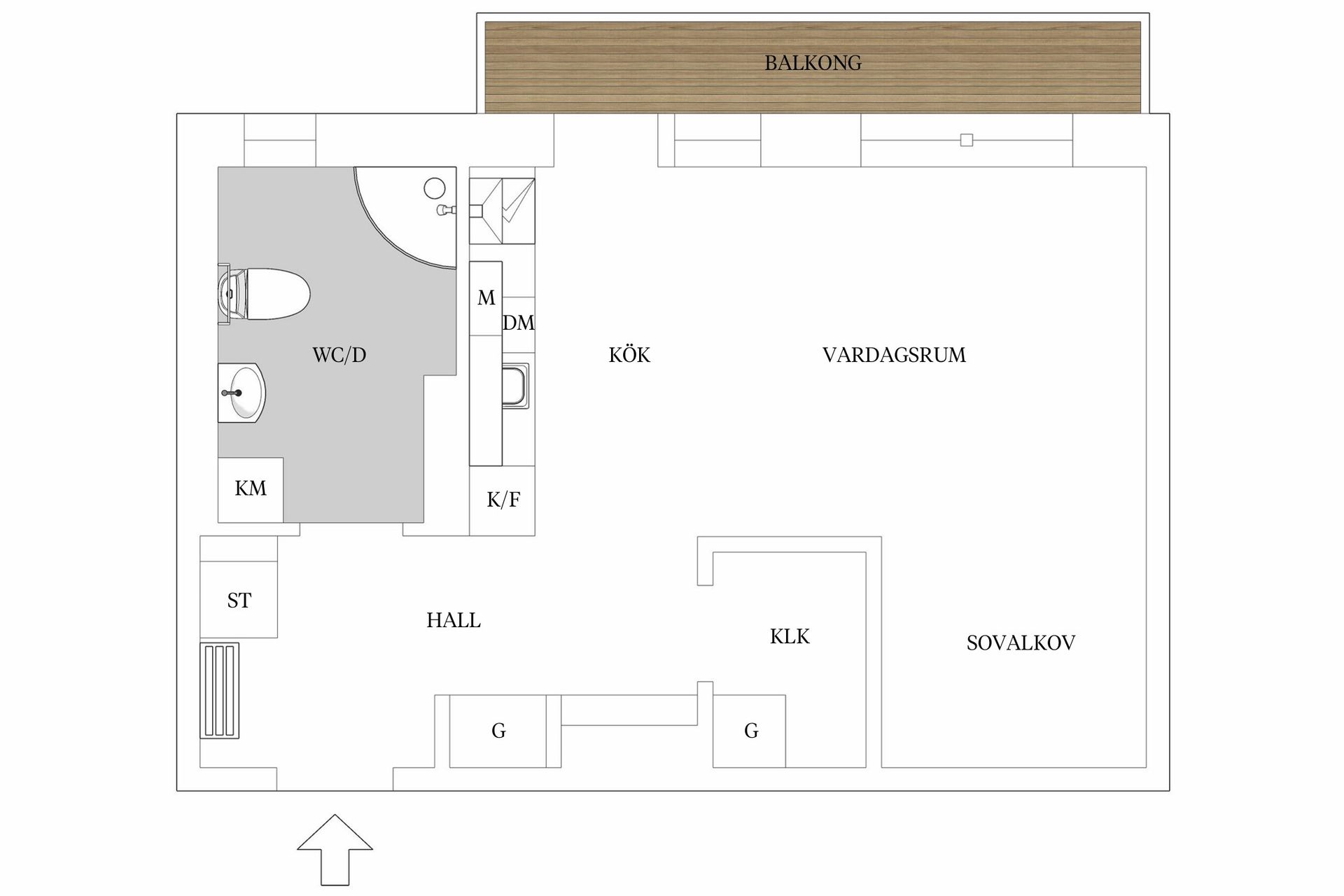 Bostadsrätt, Borstbindaregatan 7, Centrala Hisingen, Göteborg