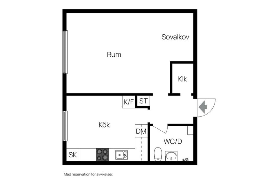 Bostadsrätt, Verkmästargatan 5A, Salabacke, Uppsala