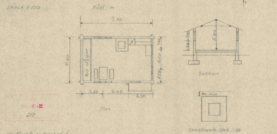 Villa, Skinnarbacken 9, Slättberg, Orsa