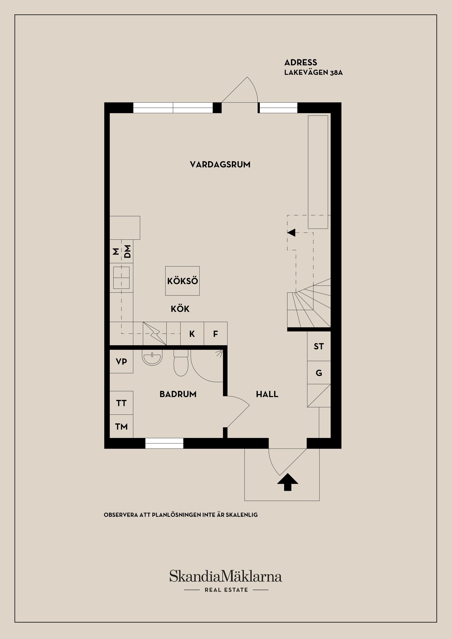 Radhus, Lakevägen 38A, Ekeby Almby, Örebro