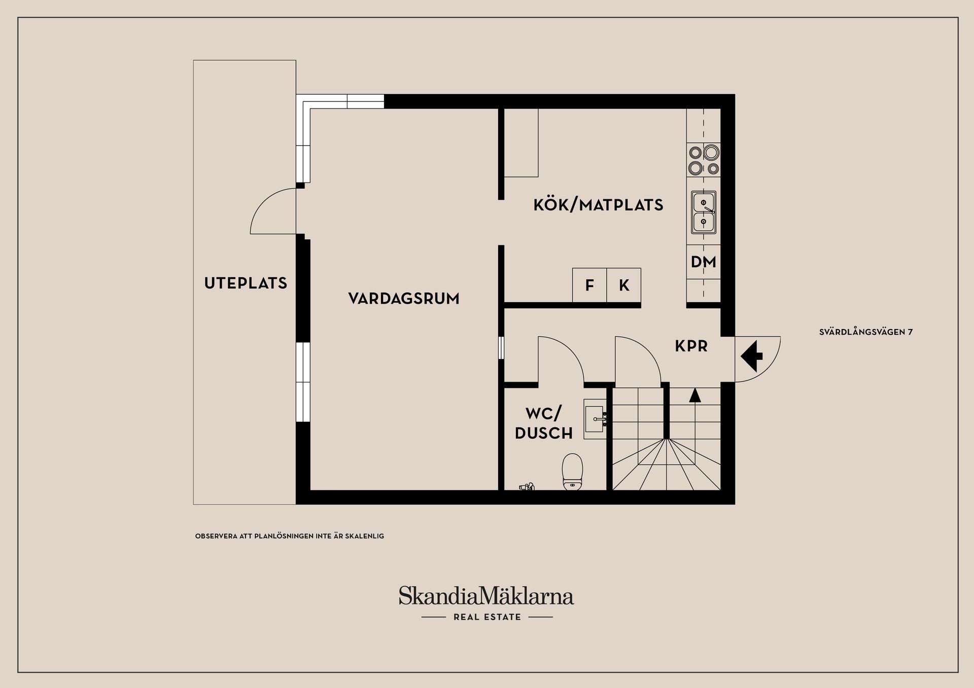 Bostadsrätt, Svärdlångsvägen 7, Årsta, Stockholm
