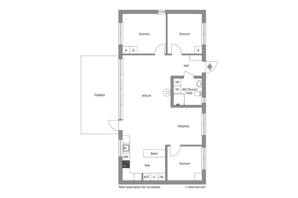 Bostadsrätt, Daggrosvägen 14 - andel 5, Vik, Simrishamn